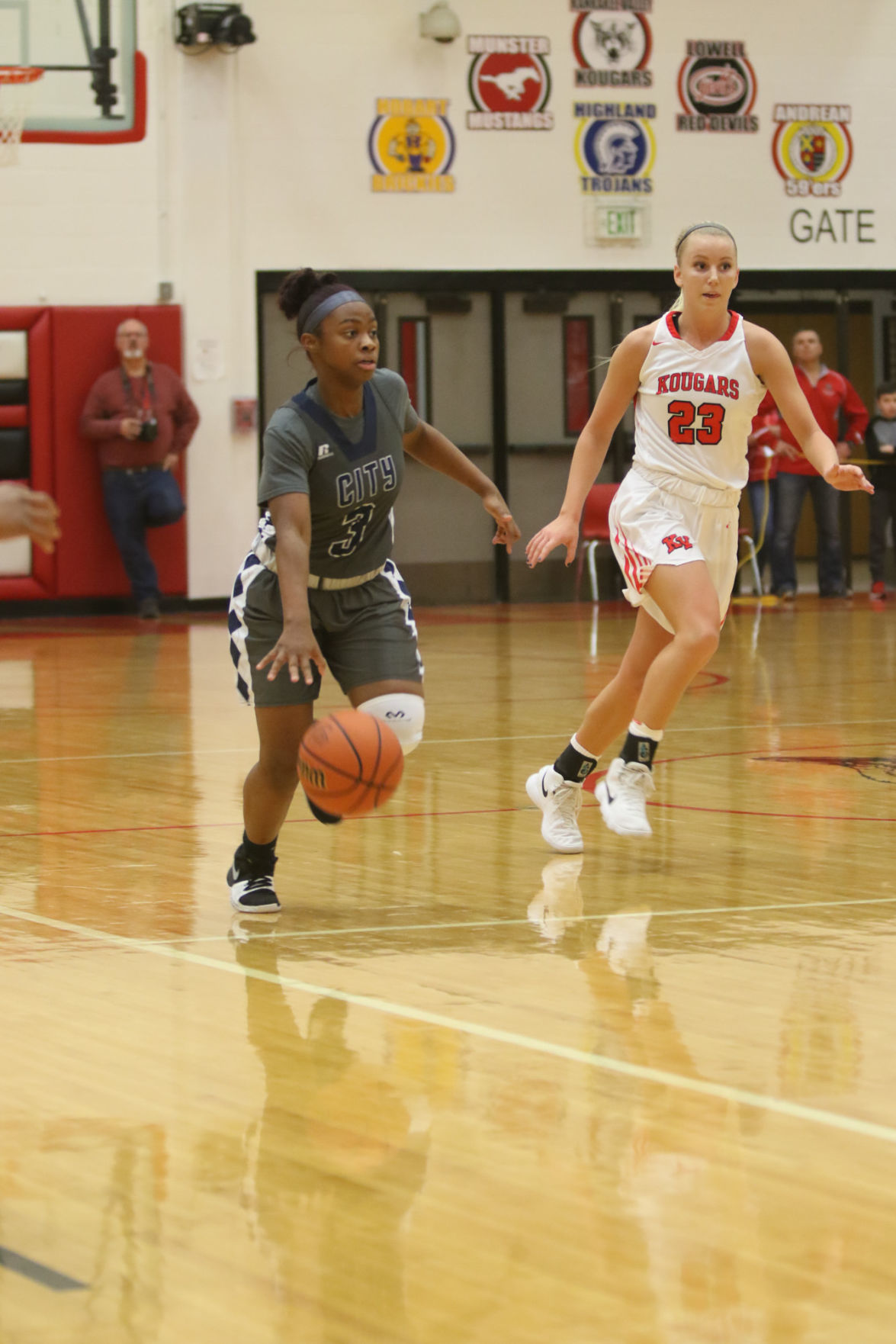 Gallery: Girls basketball sectional - Kankakee Valley vs Michigan City